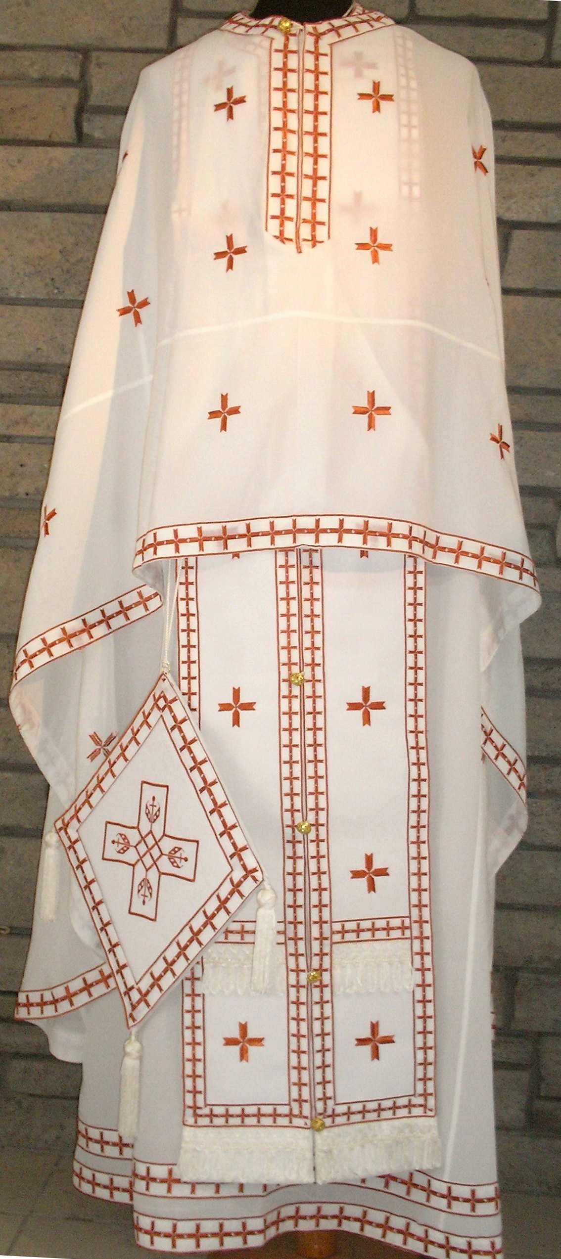 45450-10 Ιερατικό άμφιο / Clerical vestment - Image 7