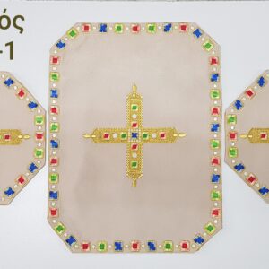 Καλύμματα, Βάσεις δικηροτρίκερων, candlesticks covers, church supplies