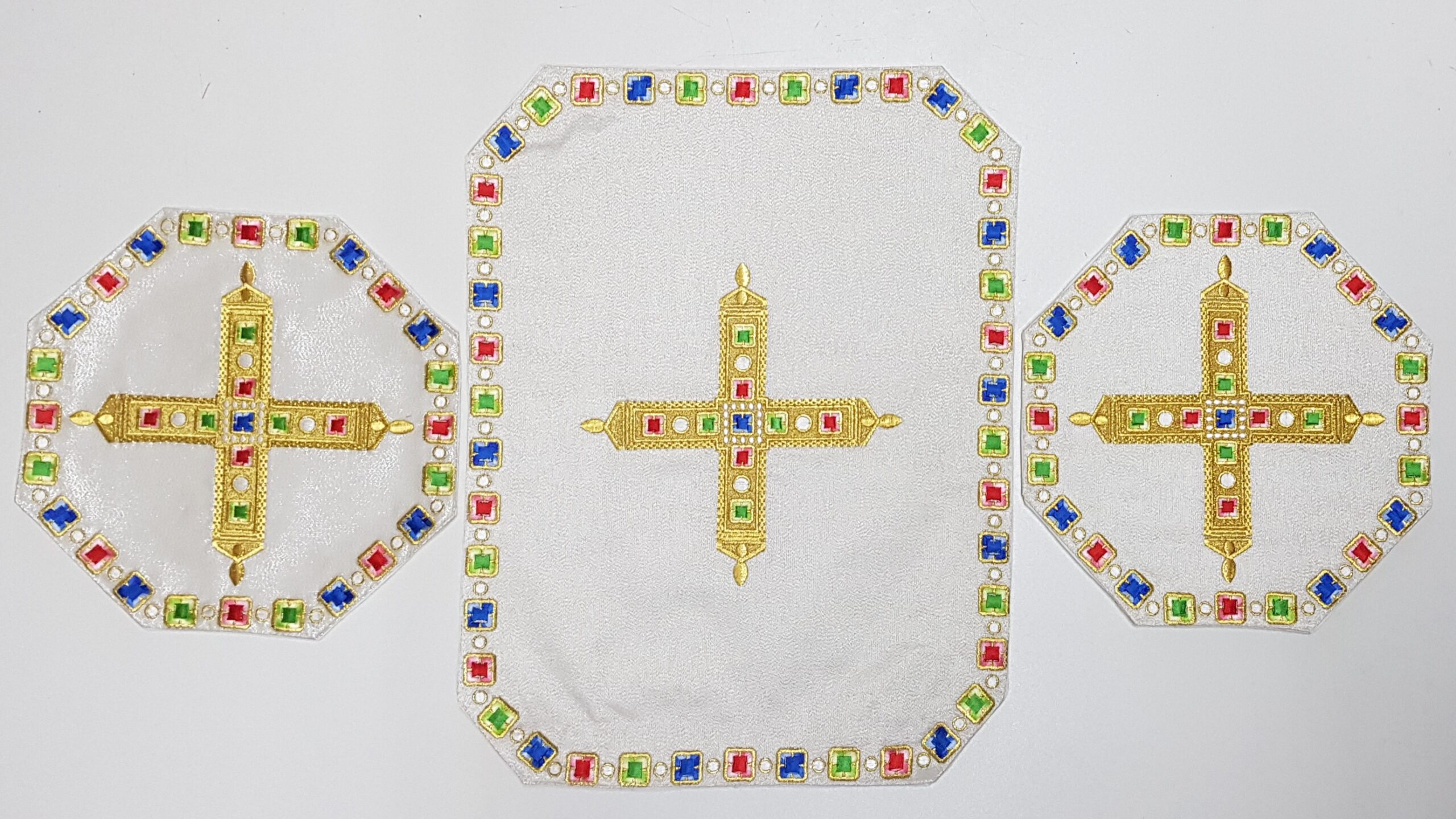 Καλύμματα, Βάσεις δικηροτρίκερων, candlesticks covers, church supplies