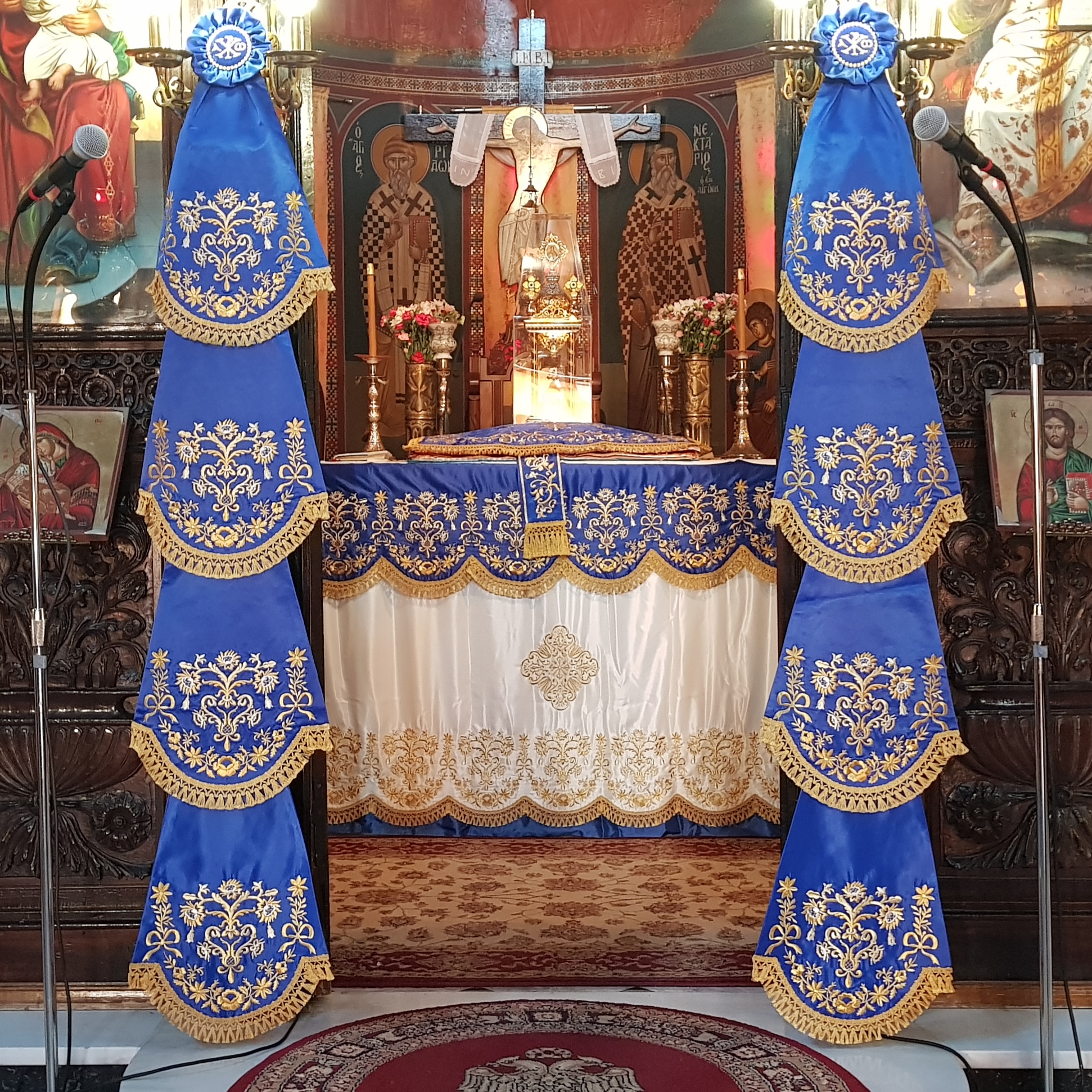 56273-2 Καλύμματα Αγίας Τραπέζης / Altar covers - Image 3